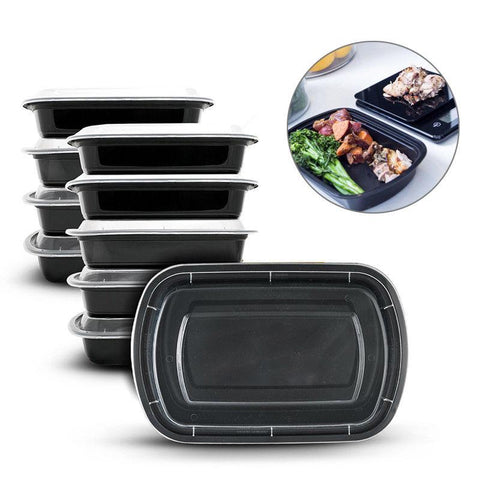 7 Day Pack + 3 FREE! Meal Prep Food Storage Containers