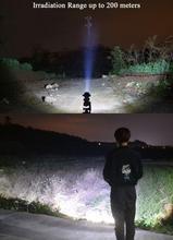 Énergie solaire de sécurité lampe de poche LED 3W Marteau lampe torche avec Power Bank