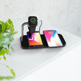 ZENS Dual+Watch Aluminium Wireless Charger